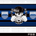 desain bendera Persib Bandung